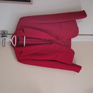 Red blazer